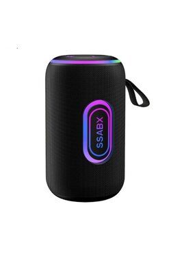 Portable Bluetooth Speaker Colorful RGB Lights 30W Dual Speaker IPX7 Waterproof